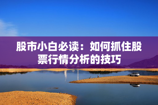 股市小白必读：如何抓住股票行情分析的技巧