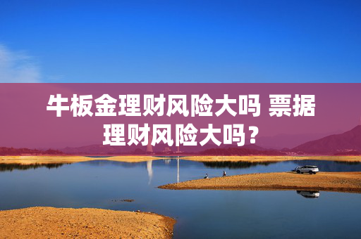 牛板金理财风险大吗 票据理财风险大吗？