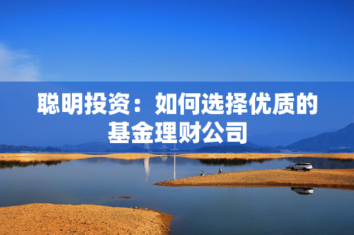 聪明投资：如何选择优质的基金理财公司