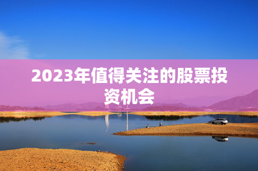 2023年值得关注的股票投资机会