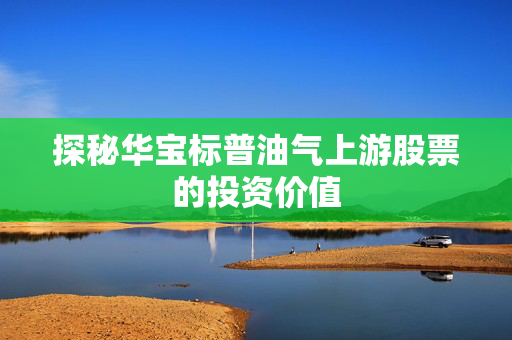 探秘华宝标普油气上游股票的投资价值