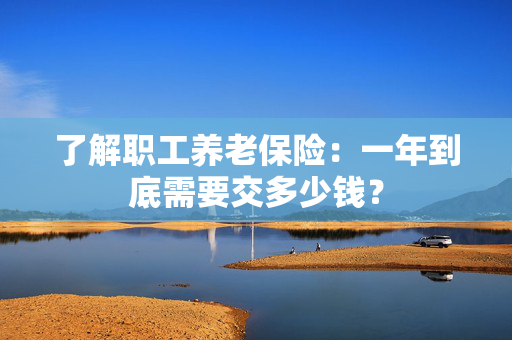 了解职工养老保险：一年到底需要交多少钱？