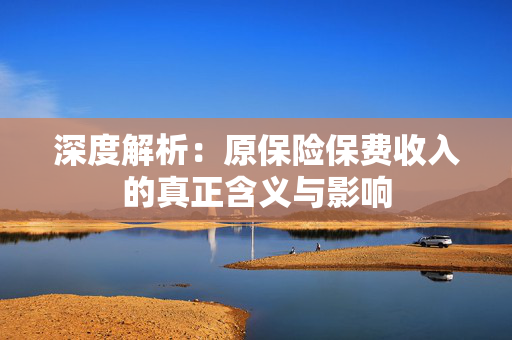 深度解析：原保险保费收入的真正含义与影响